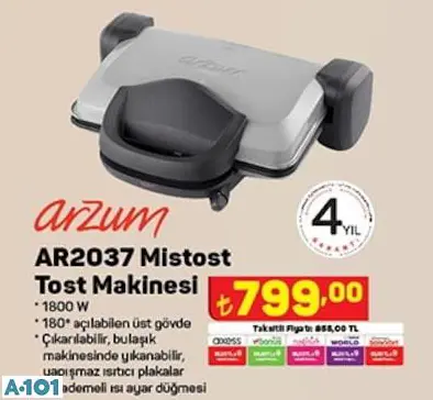 ARZUM TOST MAKİNESİ ARZUM TOST MAKİNESİ